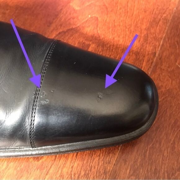 Taryn Rose Men’s Black Leather Double Monk Shoes, Size 9.5 main image 8